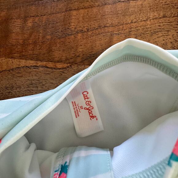 Cat & Jack Toddler Girl Swim Bundle (4) - Size 2T - Picture 6 of 8
